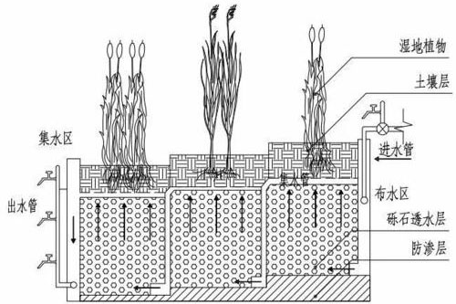人工濕地的兩種構(gòu)造類型